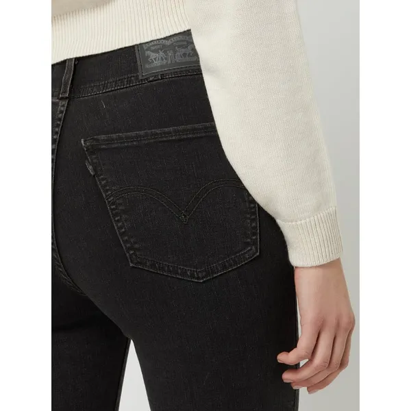 Levi's® Jeansy z wysokim stanem o kroju super skinny rise z dodatkiem streczu model ‘Mile’
