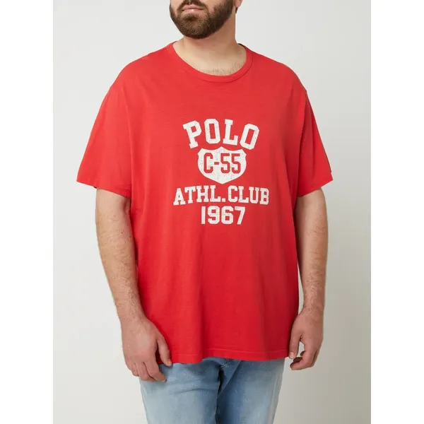Polo Ralph Lauren Big & Tall T-shirt PLUS SIZE z nadrukiem z logo