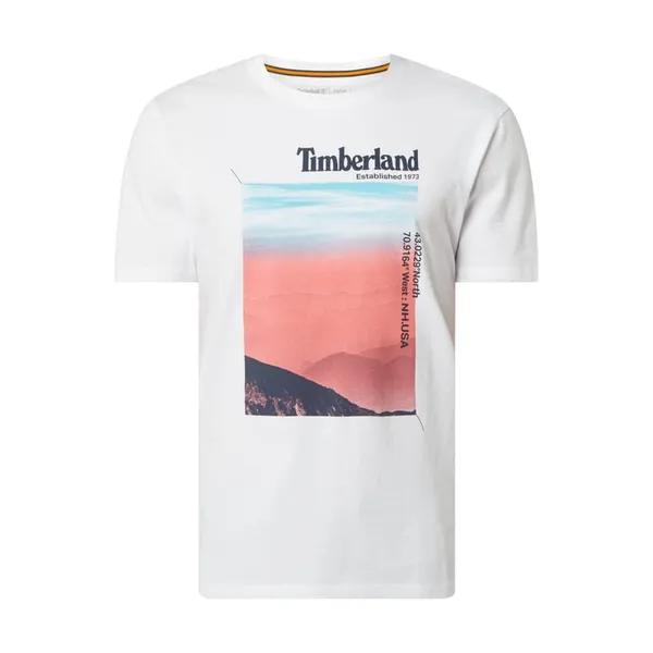 Timberland T-shirt z bawełny bio