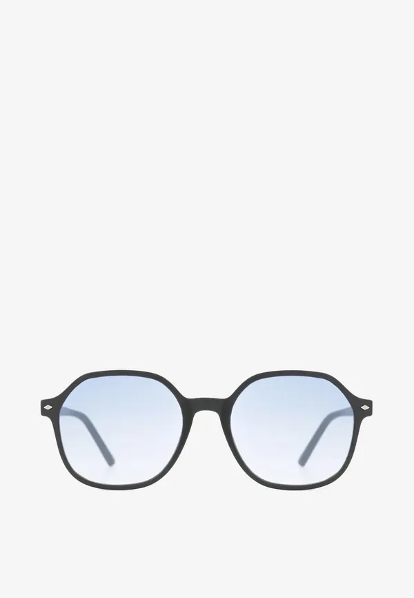 Czarno-Niebieskie Okulary Aikinna