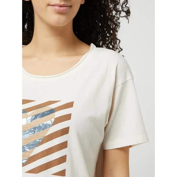 MOS MOSH T-shirt z nadrukiem model ‘Classy’