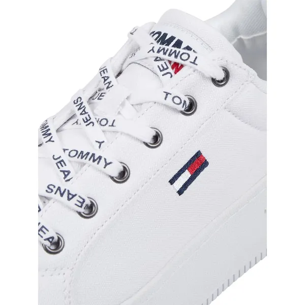 Tommy Jeans Sneakersy płócienne na platformie