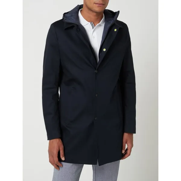 Cinque Krótki płaszcz z plisą w kontrastowym kolorze model ‘CiClan’
