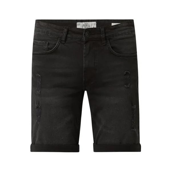 Redefined Rebel Szorty jeansowe z dodatkiem streczu model ‘Oslo’