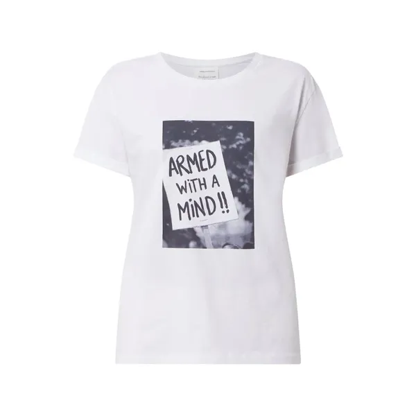 Armedangels T-shirt z bawełny ekologicznej model ‘Naalin’