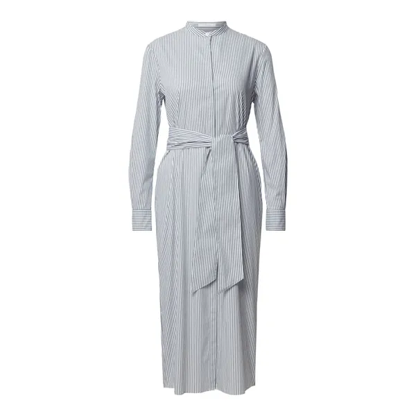 BOSS Casualwear Sukienka koszulowa ze wzorem w paski model ‘Defelize’