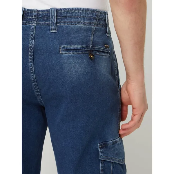 bugatti Bermudy jeansowe z dodatkiem streczu