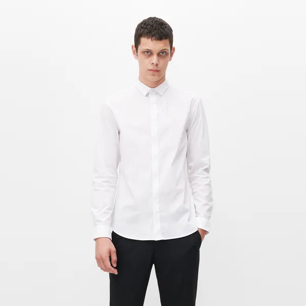 Koszula super slim fit - Biały