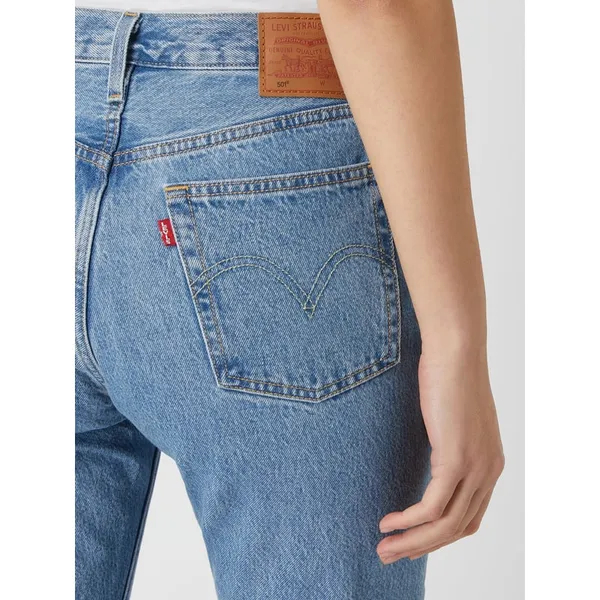 Levi's® 300 Jeansy o kroju straight fit z bawełny model ‘501’