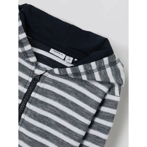Name It Bluza rozpinana z bawełny ekologicznej model ‘Farok’