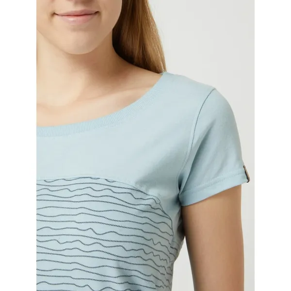 ALIFE & Kickin T-shirt ze wzorem na całej powierzchni model ‘Clarice’