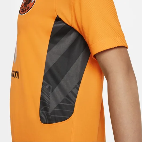 Koszulka piłkarska dla dużych dzieci Nike Dri-FIT Kaizer Chiefs FC Stadium 2021/22 (wersja domowa) - Żółć