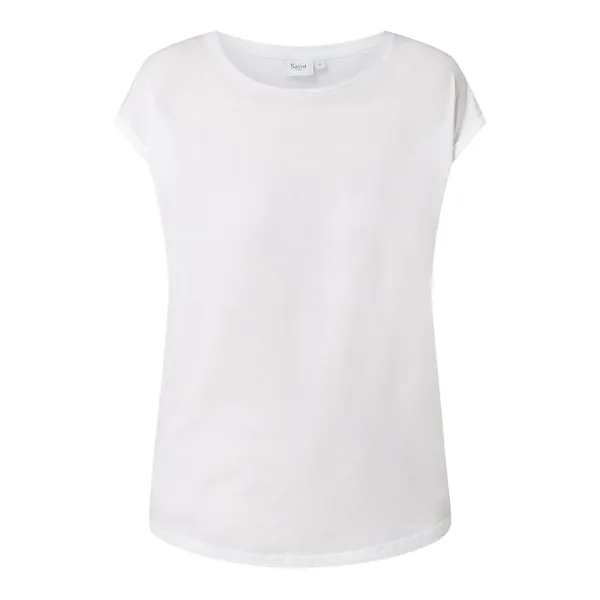 Saint Tropez T-shirt z lyocellem model ‘Adelia’