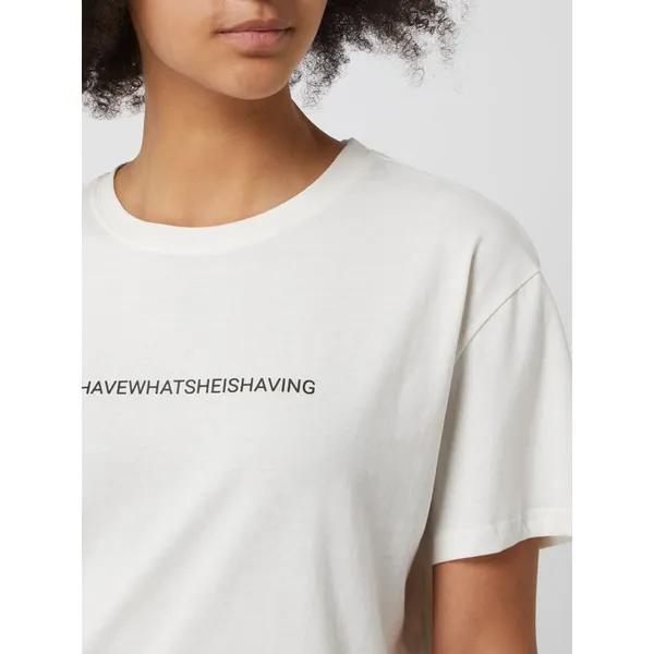 MOSS COPENHAGEN T-shirt z bawełny ekologicznej model ‘Liv’