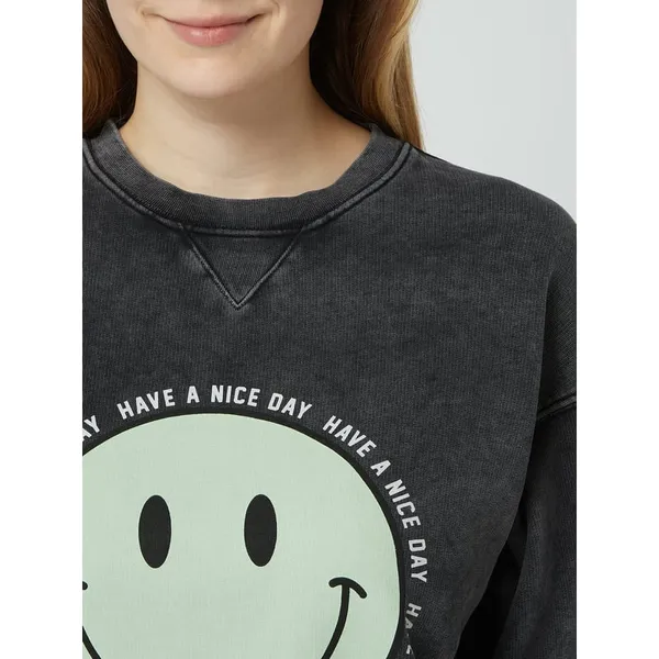 CATWALK JUNKIE Bluza z bawełny ekologicznej model ‘Happy’