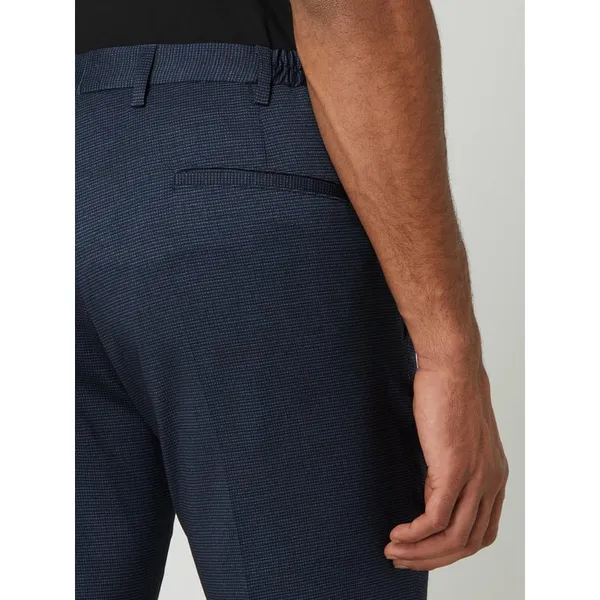 Pierre Cardin Spodnie do garnituru o kroju slim fit z dodatkiem streczu model ‘Rick’