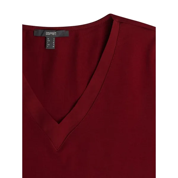 Esprit Collection Bluzka z długim rękawem z dodatkiem streczu