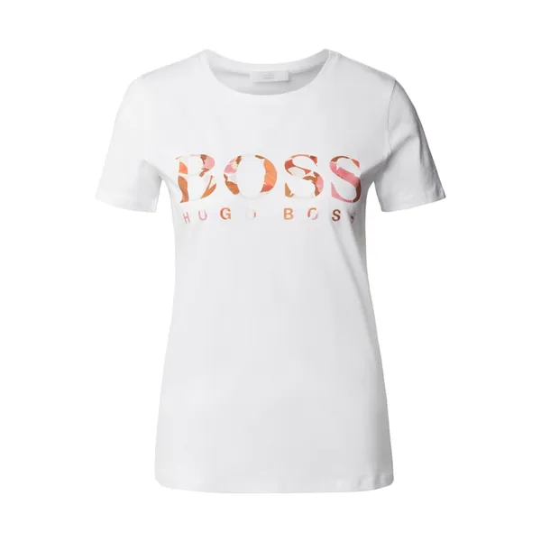 BOSS Casualwear T-shirt z nadrukiem z logo model ‘C_Etiboss1’