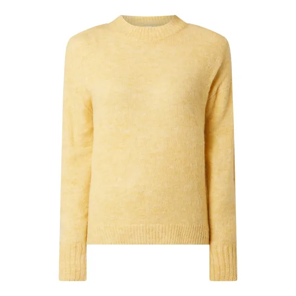 ICHI Sweter z dodatkiem wełny z alpaki model ‘Hamara’