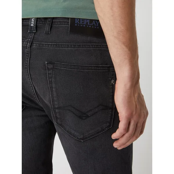 Replay Szorty jeansowe z dodatkiem streczu