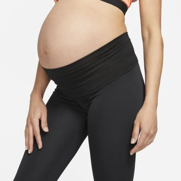Ciążowe legginsy damskie Nike One (M) - Czerń