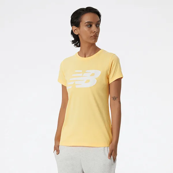Koszulka New Balance WT03816VAC – żółta