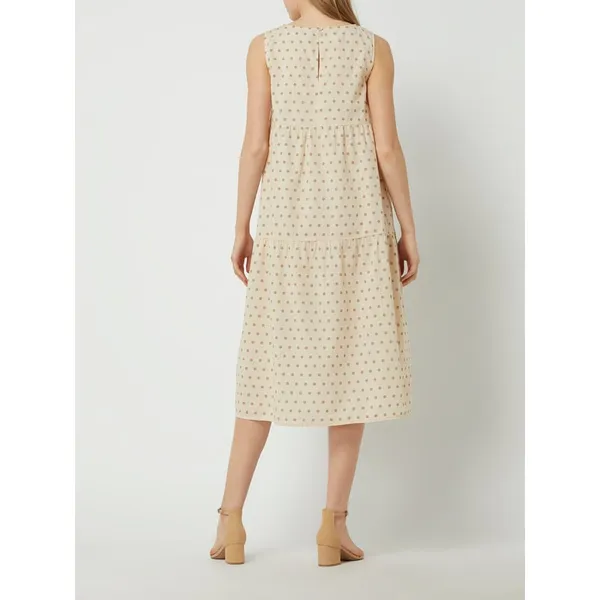 ICHI Sukienka ze wzorem w kropki model ‘Finula’