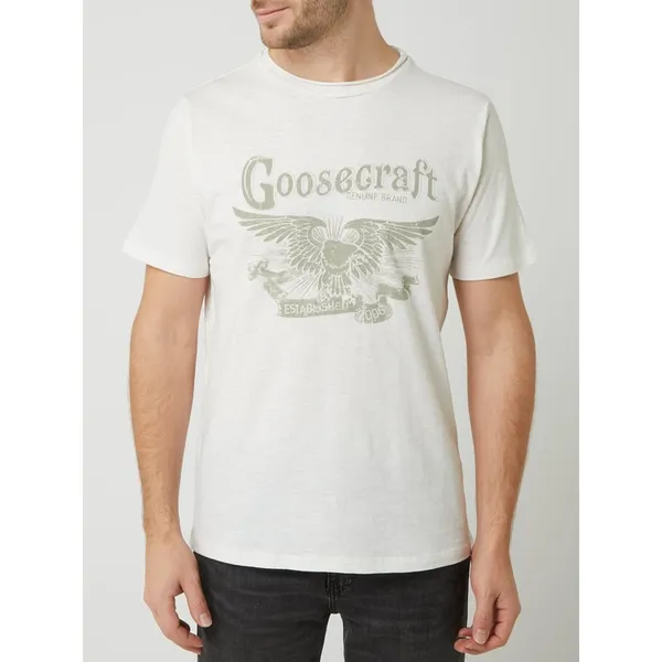 Goosecraft T-shirt z bawełny