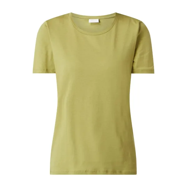 Vila T-shirt z bawełny ekologicznej model ‘Sus’