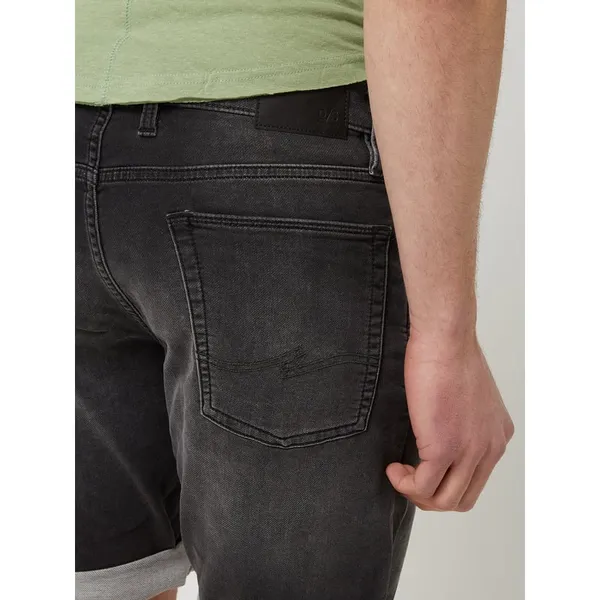 Q/S designed by Szorty jeansowe o kroju regular fit z dodatkiem streczu model ‘John’