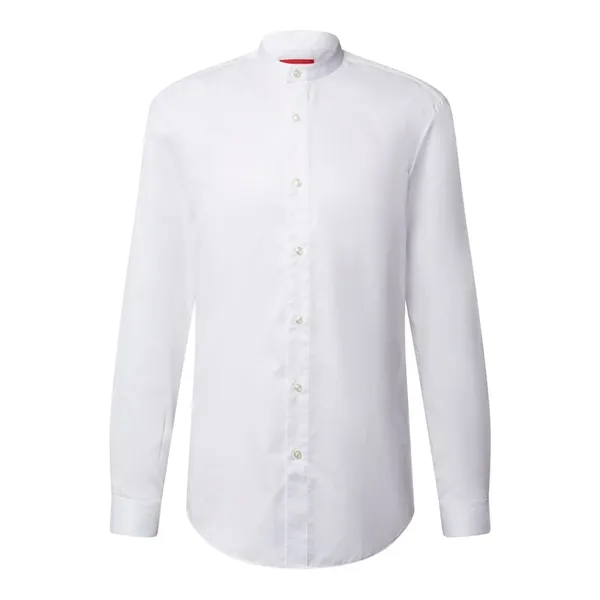 HUGO Koszula biznesowa o kroju slim fit z bawełny model ‘Kaleb’