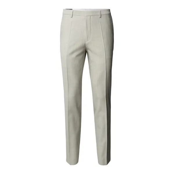 HUGO Spodnie do garnituru o kroju extra slim fit z dodatkiem streczu model ‘Hesten212X’