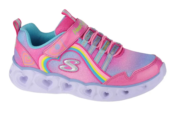 Buty sneakers,Buty sportowe Dla dziewczynki Skechers Heart Lights-Rainbow Lux 302308L-PKMT