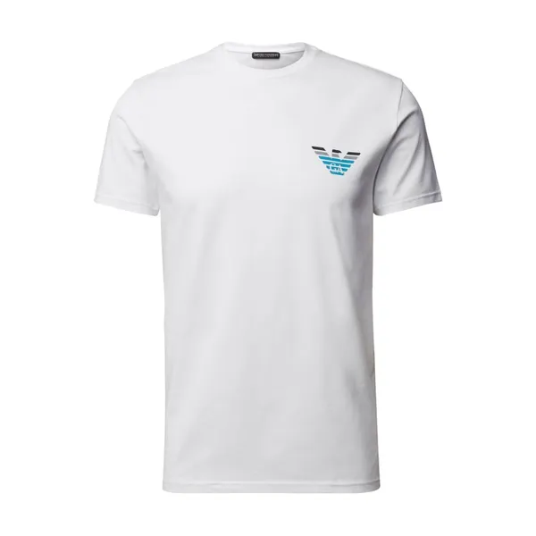 Emporio Armani T-shirt z mieszanki bawełny i elastanu