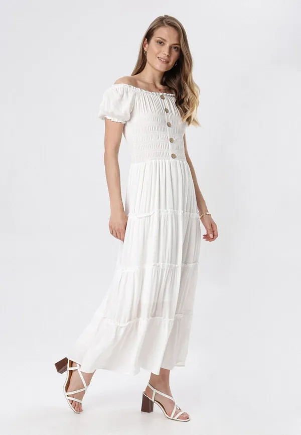 Biała Sukienka Ciririla