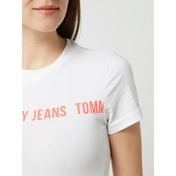 Tommy Jeans Body z bawełny ekologicznej