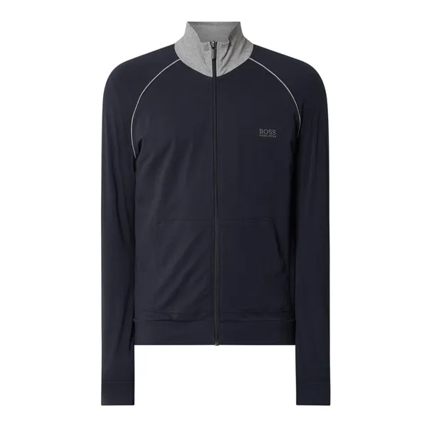 BOSS Bluza dresowa z wyhaftowanym logo ‘Mix & Match Jacket Z’