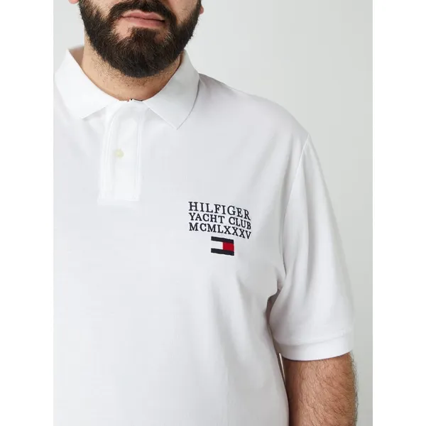 Tommy Hilfiger Big & Tall Koszulka polo PLUS SIZE — ‘Better Cotton Initiative’