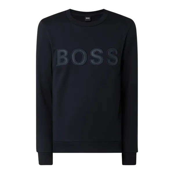 BOSS Bluza z bawełny model ‘Stadler’