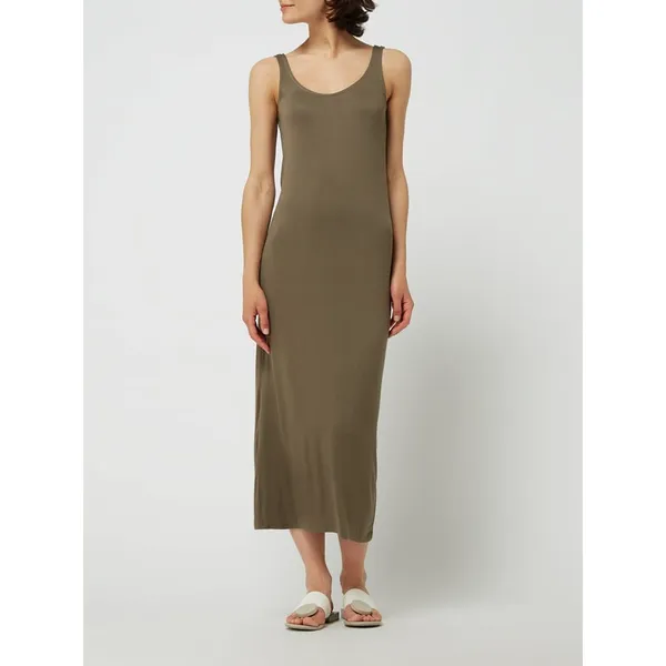 Pieces Długa sukienka z dżerseju model ‘Kalli’