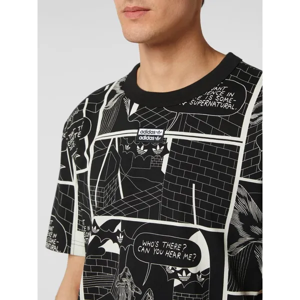 adidas Originals T-shirt z wzorem na całej powierzchni