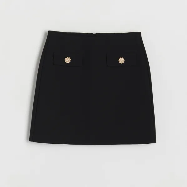 Spódnica mini - Czarny