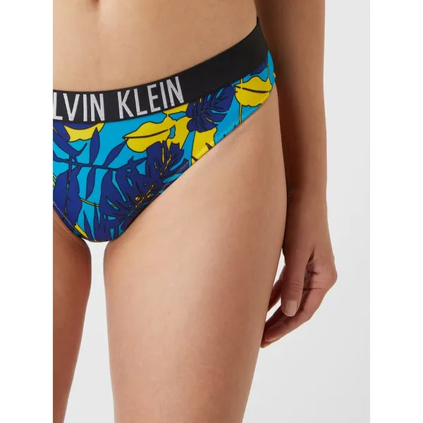 Calvin Klein Underwear Figi bikini ze wzorem na całej powierzchni