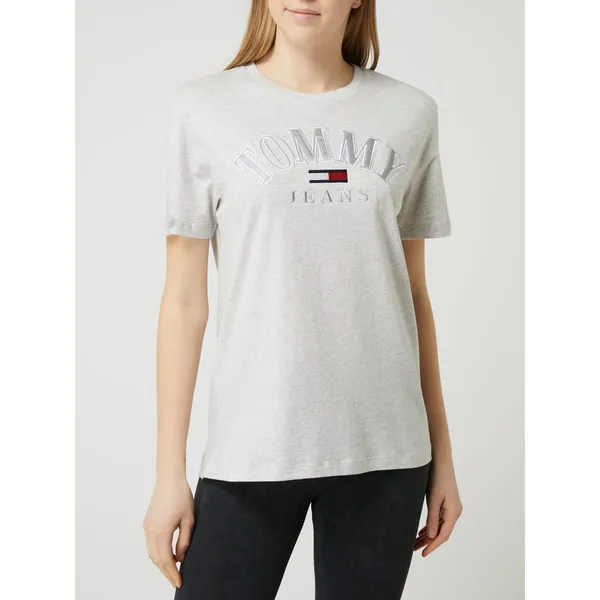 Tommy Jeans T-shirt o kroju relaxed fit z dodatkiem bawełny