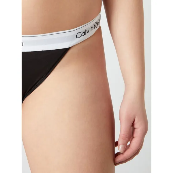 Calvin Klein Underwear Figi z mieszanki bawełny