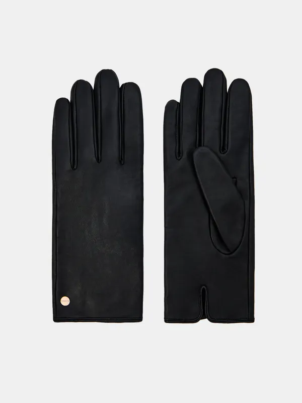 Czarne rękawiczki - Czarny