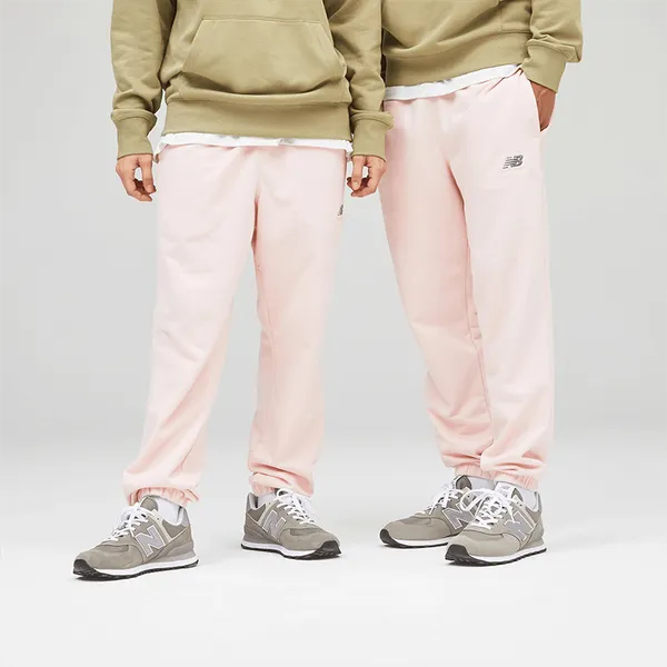 Spodnie New Balance UP21500PIE – różowe
