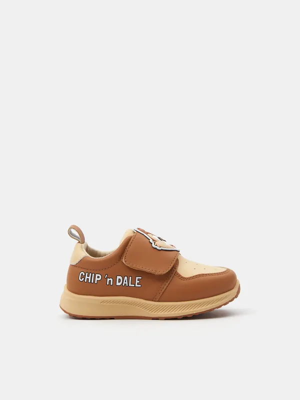 Sneakersy Chip i Dale - Brązowy