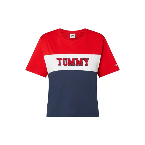 Tommy Jeans T-shirt z blokowymi pasami