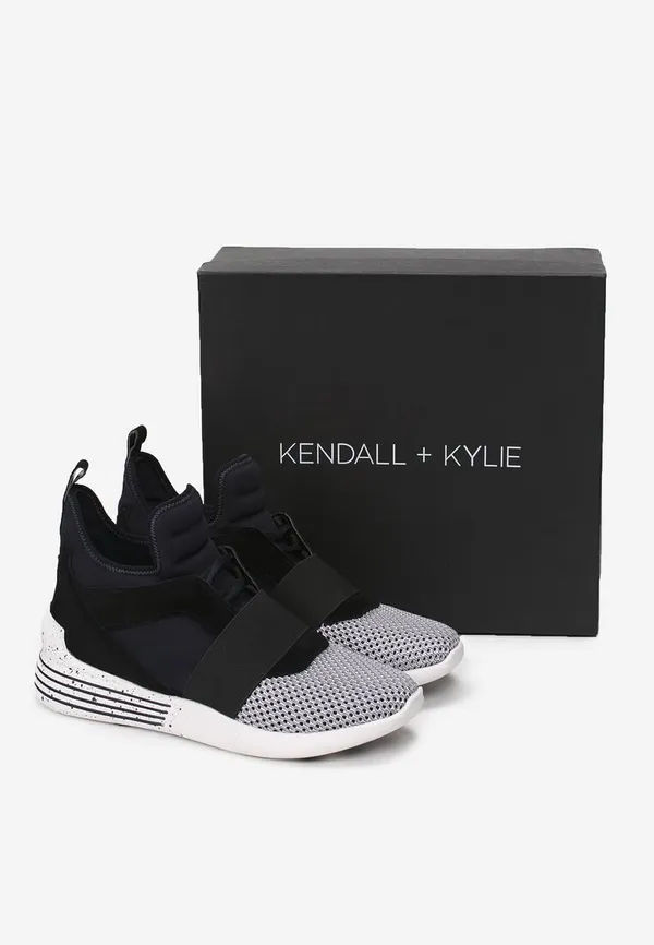 Czarne Sneakersy Kendall + Kylie Streetwear